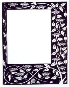 Motif de bordure, de 